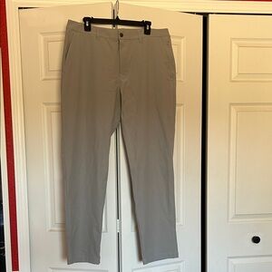 Men’s lululemon athletica ABC Classic Fit Pant Silver Drop Warpstreme 32” Length